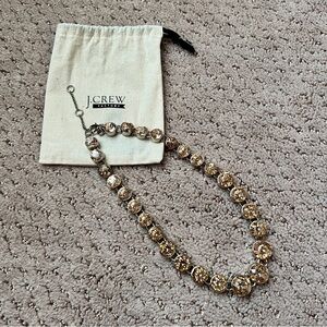 J.Crew necklace and matching bracelet